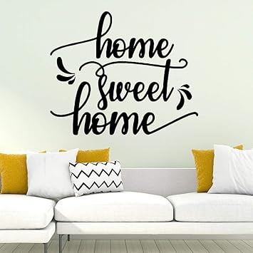 Dibujos Animados Dulce Hogar Pegatinas De Pared Amante De Los