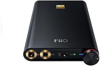 FiiO Q1 Mark II - Apple und PC Digital Analog Wandler und Kopfhörerverstärker - 32 Bit/384 kHz und DSD 256 nativ