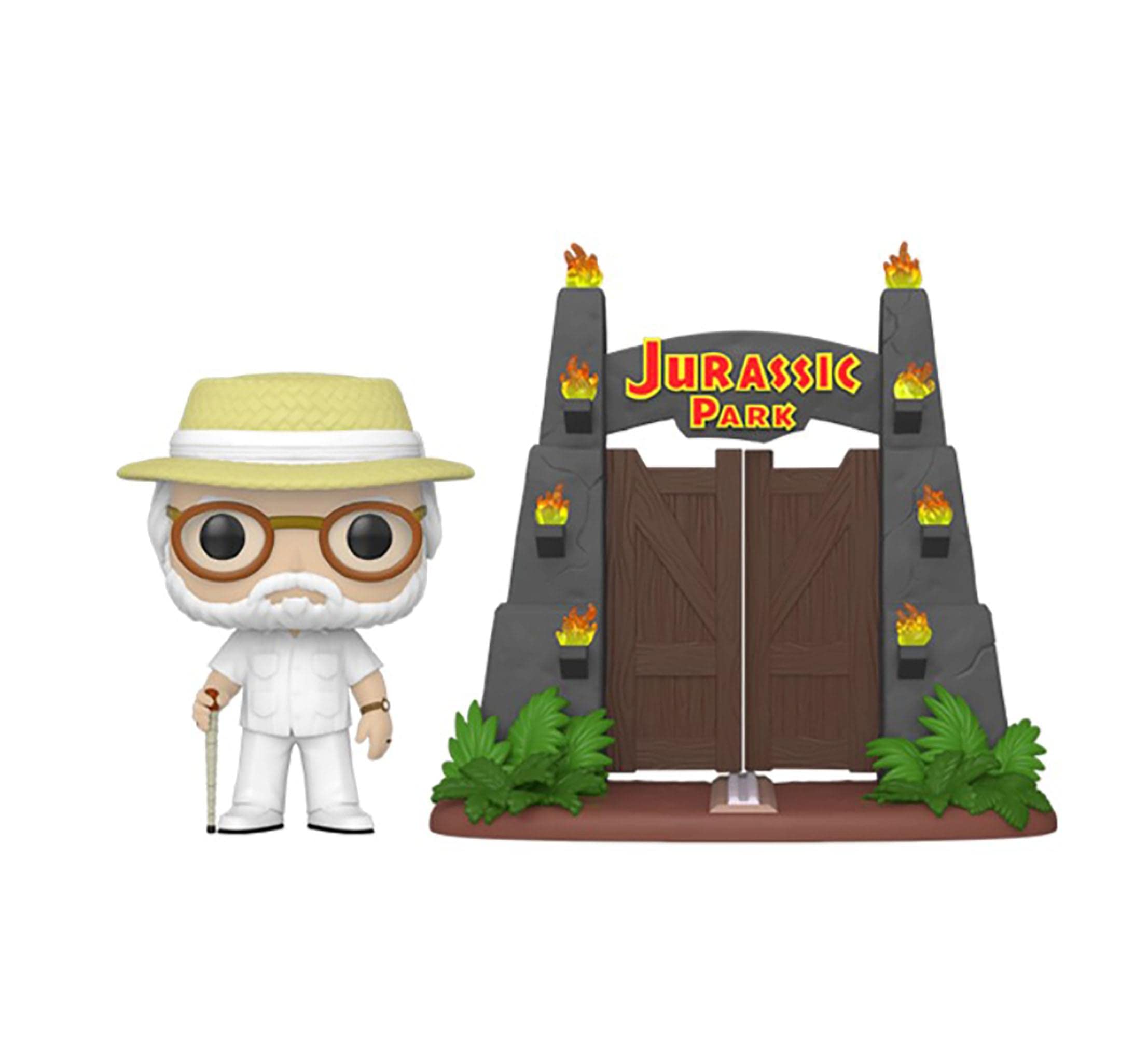 Funko Jurassic Park POP Vinyl Figure | John Hammond with Gates