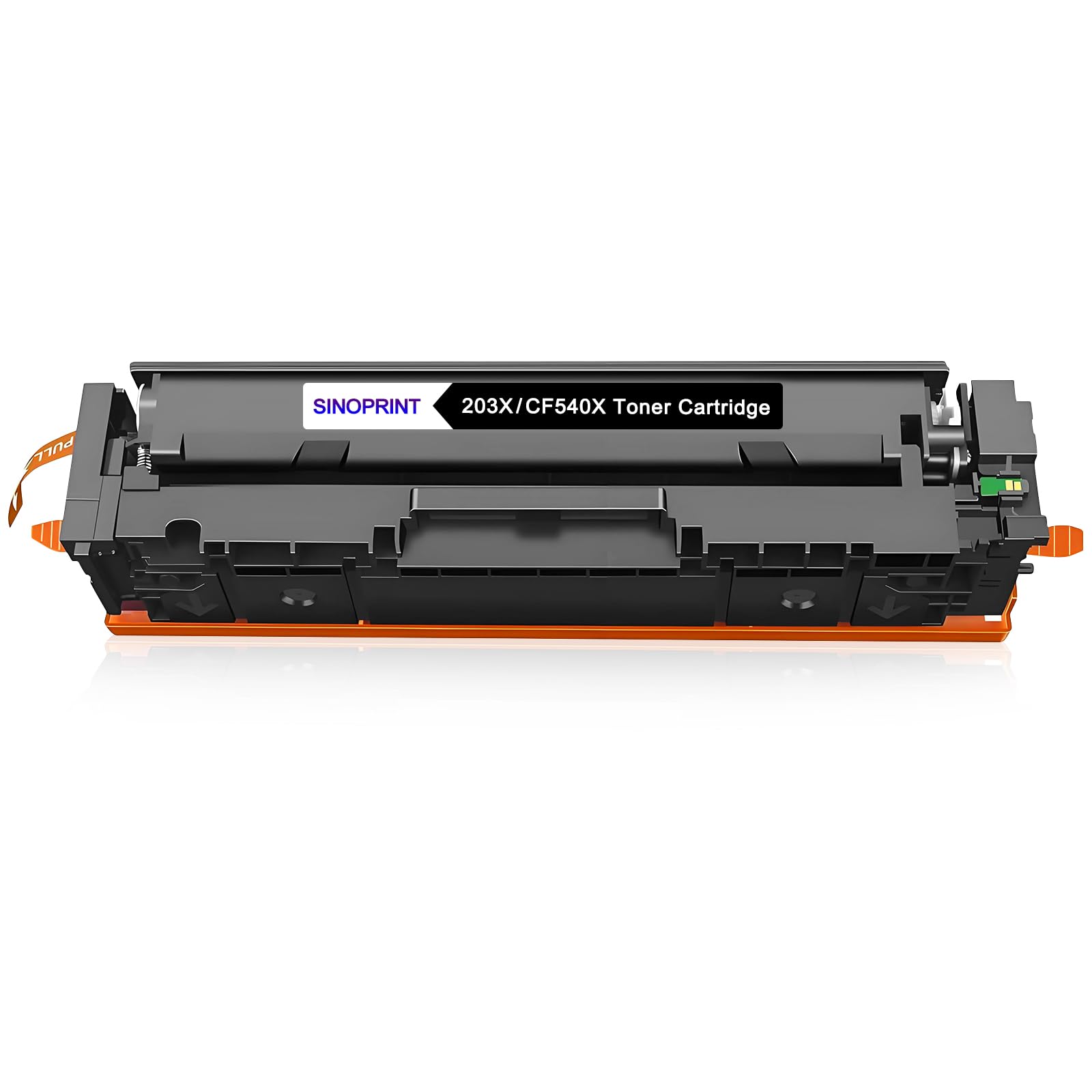 SINOPRINT 203X Toner Compatible for HP 203X CF540X CF540A for HP Color Laserjet Pro MFP M281fdw Toner M254dw M281fdn M254nw M280nw M281cdw M254dn(1-Pack, Black)