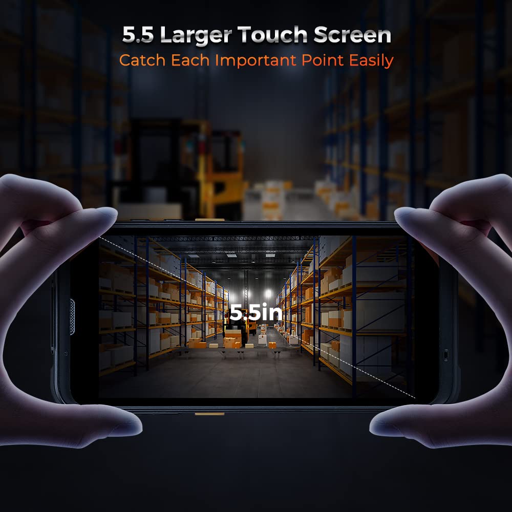 MUNBYN Android Barcode Scanner with Full Screen 5.5