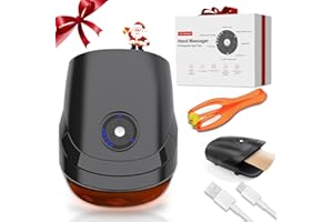 IFGOOOO White Elephant Gifts for Adults - Hand Massager with Compression & Heating,Christmas Gifts for Women,Birthday Gifts for Women,Gifts for Women Mom Girlfriend(Black)