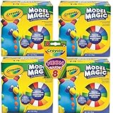 Crayola Model Magic Deluxe Variety Pack, 14/Pack, Net .7 Ounce, (Set of 4)