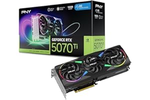 PNY GeForce RTX™ 5070 Ti ARGB Overclocked Triple Fan