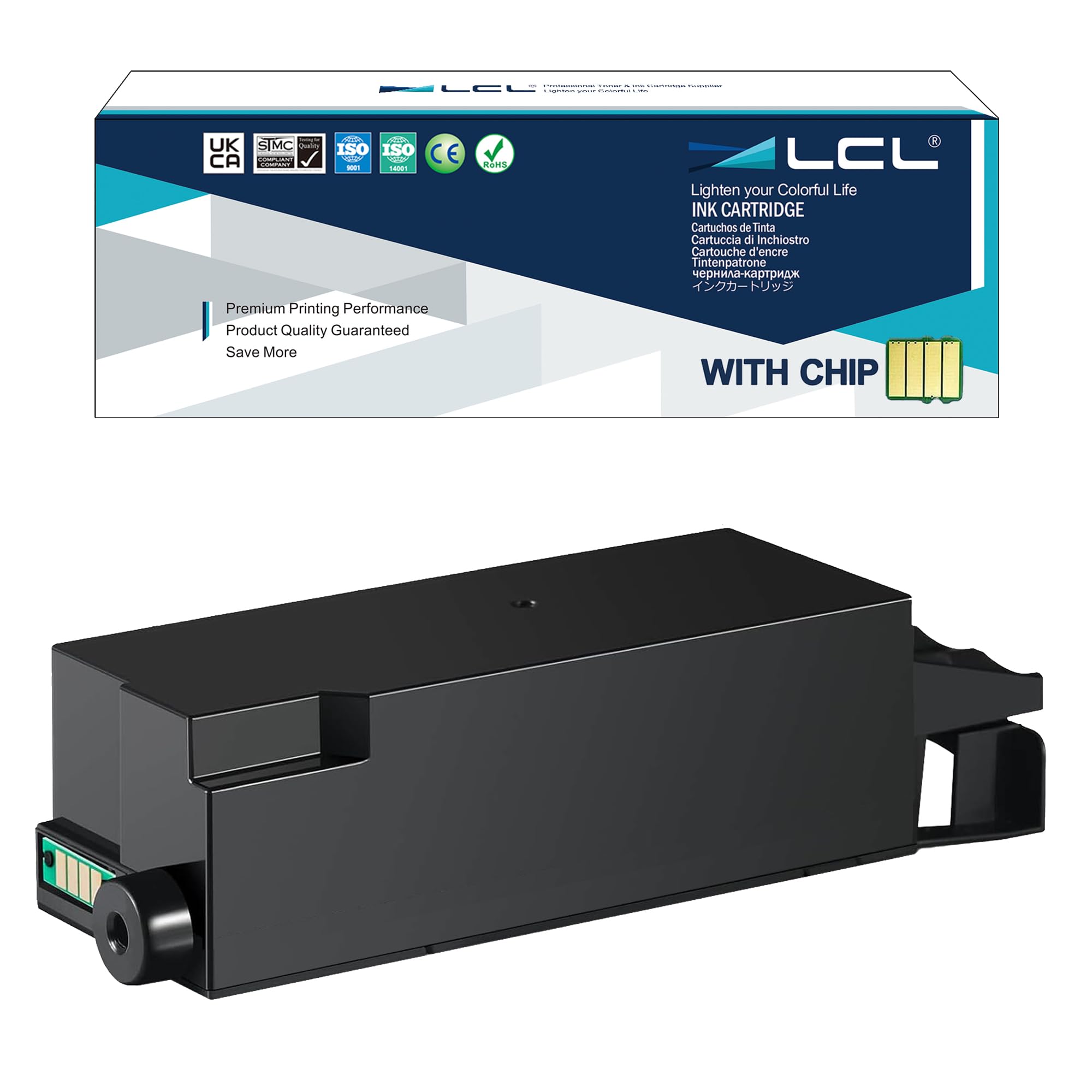 LCL Waste Ink Collection Unit for Sawgrass Virtuoso SG400 SG500 SG800 SG1000 and IC41 GC41 Maintenance Tank Compatible for Virtuoso Sawgrass SG500 SG1000 1PK