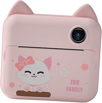 Kids Digital Camera 2 4 Inches 12MP 1080P HD USB Children GiftBuilt in 1500mA Lithium Battery   Kitten