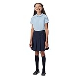 French Toast Big Girls' Two-Tab Pleated