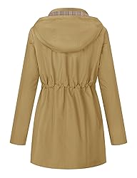 LOMON Lightweight Women Raincoat Hooded Jackets