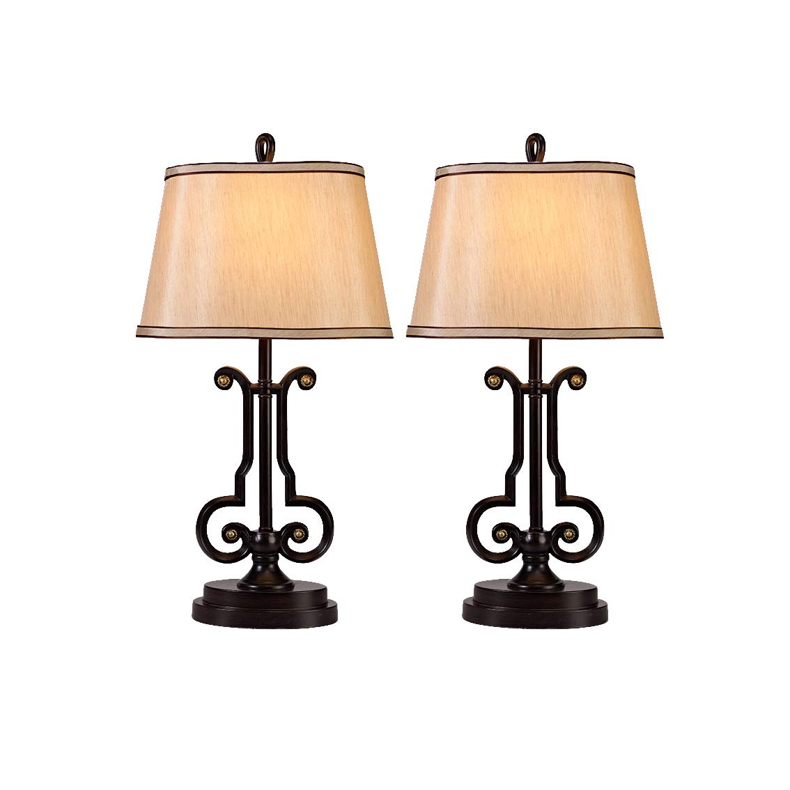 Best Lamp Shades For Table Lamps Large Set Of Two