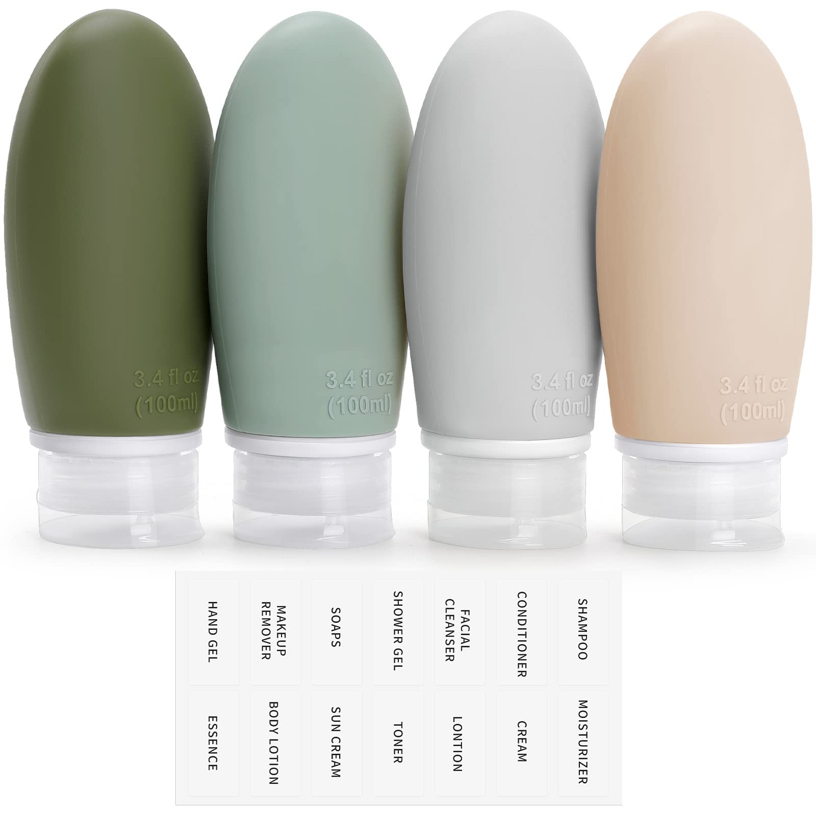 Silicone Travel Bottles