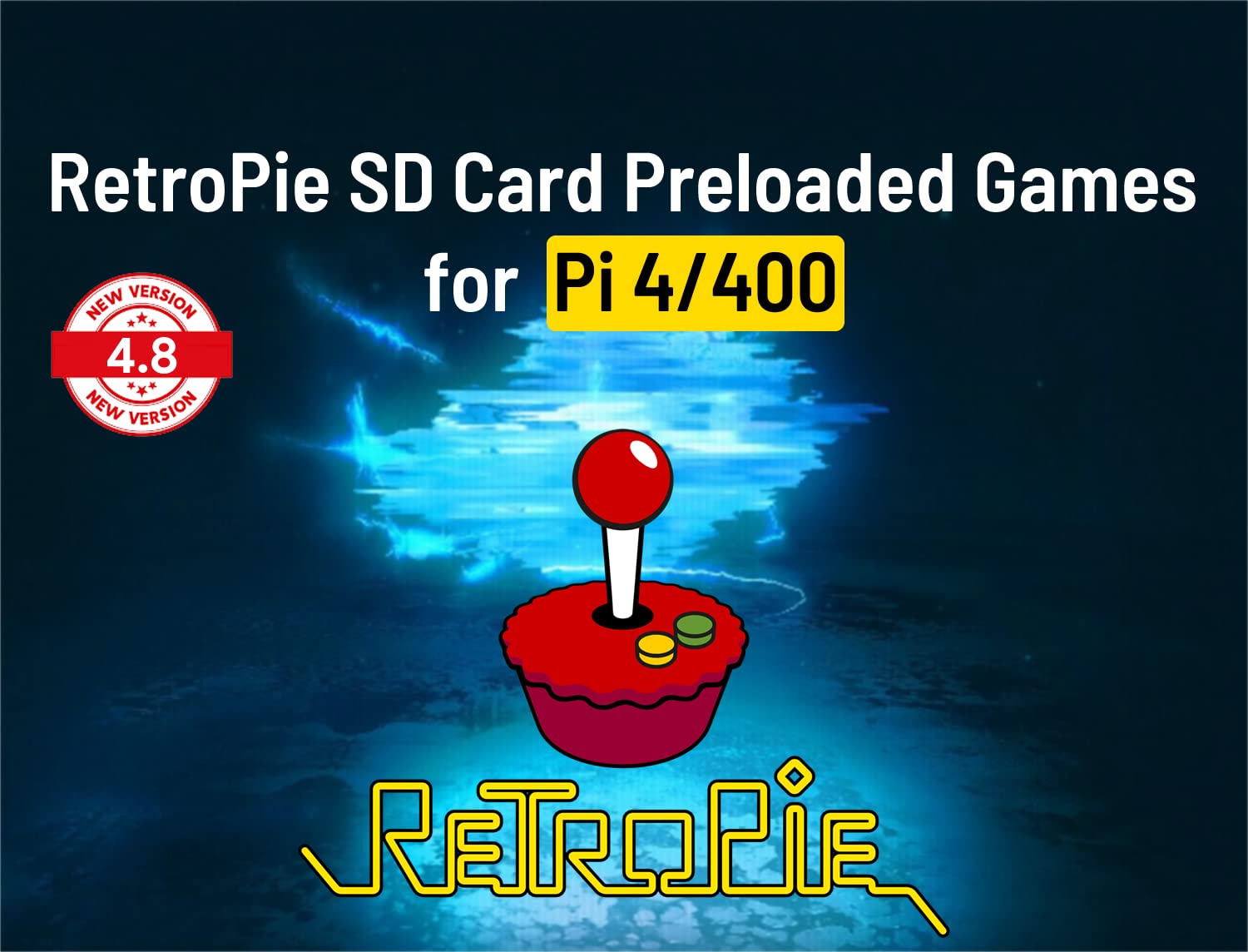 Photo 1 of Fastoe Retropie Gaming Console ROMs 128GB microSD Card Preloaded Games for Raspberry Pi 4/400