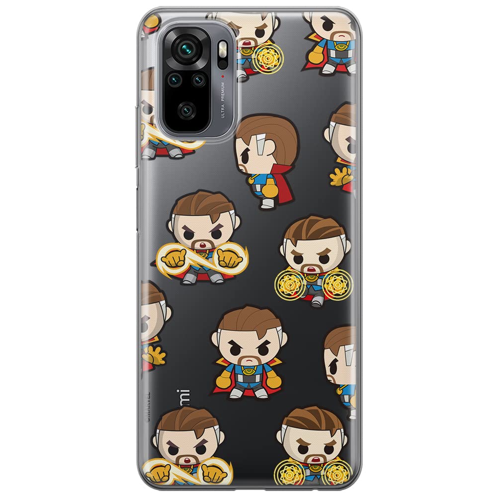 ERT GROUP mobile phone case for Xiaomi REDMI NOTE 10/ 10S original and officially Licensed Marvel pattern Dr Strange 001 optimally adapted to the shape of the mobile phone, partially transparent