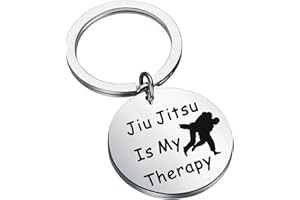 WSNANG Jiu Jitsu Keychain Martial Arts Jiu Jitsu Jewelry Jiu Jitsu Teacher Instructor Gift Martial Artist Gift