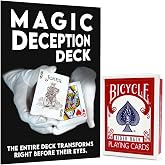 Magic Makers Magic Deception Deck - Color Changing Magic Card Trick