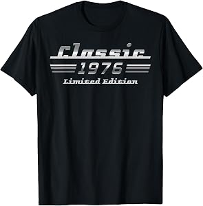 Classic 1976 Limited Edition Classic Car 50th Birthday T-Shirt
