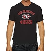 Team Fan Apparel NFL Adult Gameday T-Shirt - Cotton Blend - Tagless - Semi-Fitted - Unleash Your Team Spirit During Game Day