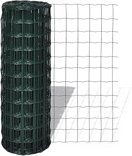 vidaXL Gartenzaun 25x1,5m Maschendraht Gitterzaun Schweißgitter Wildzaun Zaun