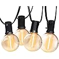 SUNTHIN Globe Outdoor String Lights, 27FT Patio Lights with 14 G40 Shatterproof LED Bulbs(1 Spare), Waterproof Hanging Lights String for Outside Backyard, Porch, Deck, Party, Garden