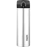 Thermos 16 Ounce Direct Drink Bottle, Stainless Steel
