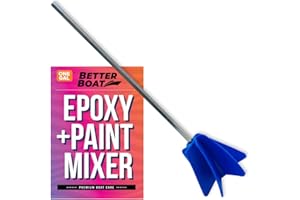 Better Boat Epoxy Mixer and Paint Mixer Drill Attachment