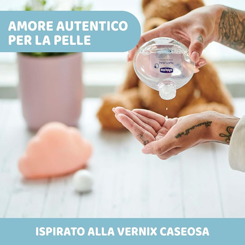 Natural Sensation Acqua di Colonia Fresca e Delicata, Senza Alcol, Rispetta la Pelle Delicata Dei Bambini, 100ml