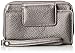 Buxton Women's RFID Cell Phone Wristlet Wallet, Pewter, One Size