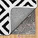 GORILLA GRIP Felt and Natural Rubber Stay in Place Slip Resistant Rug Pad, 1/4in Thick, 2x3 FT Protective Padding Under Area Rugs, Cushioned Gripper Pads, Carpet Runners, Hardwood Floors Protection