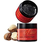 Hairplexx Glow Loc & Twist Gel – Supreme Hold for Locs, Retwists & Twists – Deep Moisture and Scalp Nourishment – With Shea B