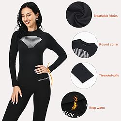 MEETWEE Women's Classic, Black, X-Large