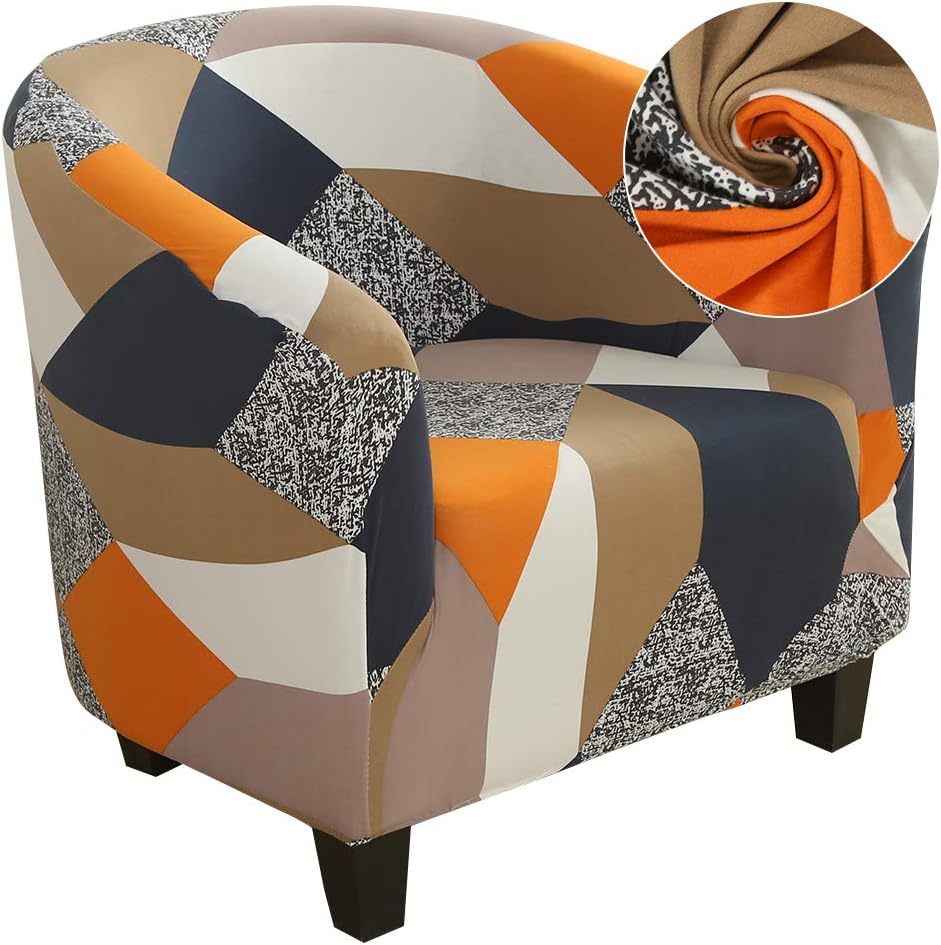 Didihou Club Chair Slipcover, Stretch Armchair Covers 1