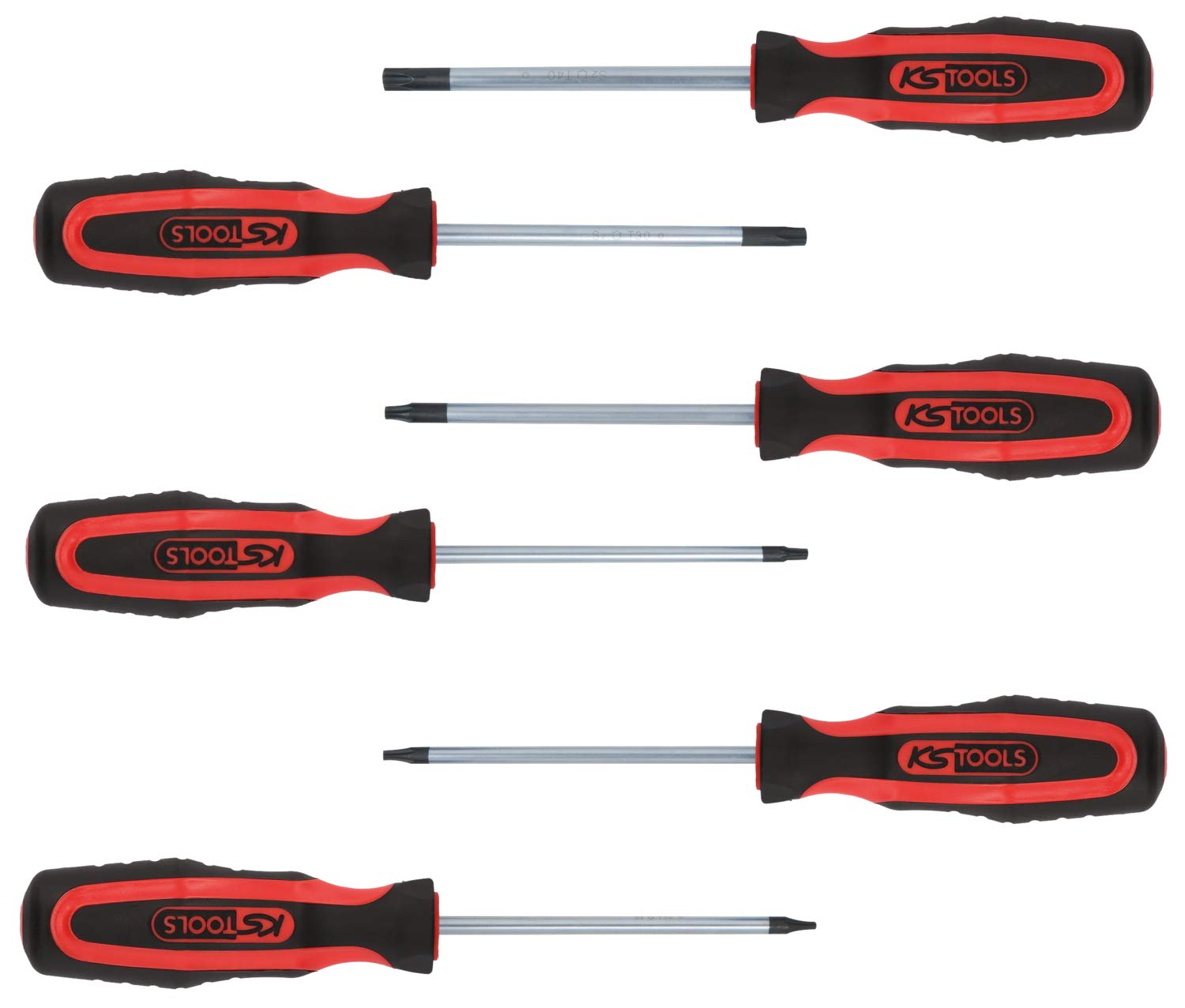 KS Tools 159.0030 TX T10 - T40 Ergo+ Screwdriver Set (6 Pieces)