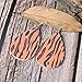 10 Pairs Leather Earrings Teardrop Leather Earrings Petal Drop Leaf Dangle Earrings for Girls Wome (Style 1)