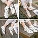 FAYBOX No Show Socks Womens Athletic Ankle Socks Cushioned Running Low Cut Non Slip Boat Liner 6 Pairs