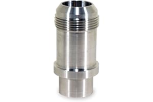 CBM Motorsports- CBM-10628 GM water pump top fitting -20AN long LS1 LS2 LS3 LS6 LS7 Chevy small