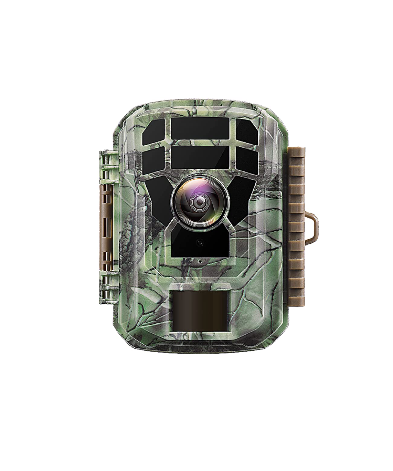 Mini Wildlife Camera 1080P Trail Camera with 2.0’’ Color LCD Screen Night Vision Motion Activated IP56 Waterproof for Wildlife Monitoring Hunting Camera