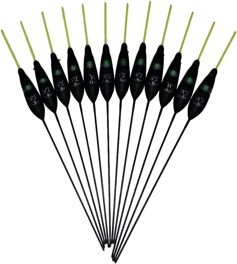 SRG Pole Floats 12 x Assorted Pole Floats (Pack 316Y12)