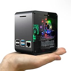 ElectroCookie Raspberry Pi 4 Case, Aluminum Mini