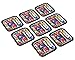 American Greetings Power Rangers Party Supplies, Square Paper Dessert Plates (8-Count)