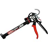 Red Devil 3989 9" Extreme Duty Caulk Gun - Hand Caulking Gun - Thrust Ratio 26:1,Black
