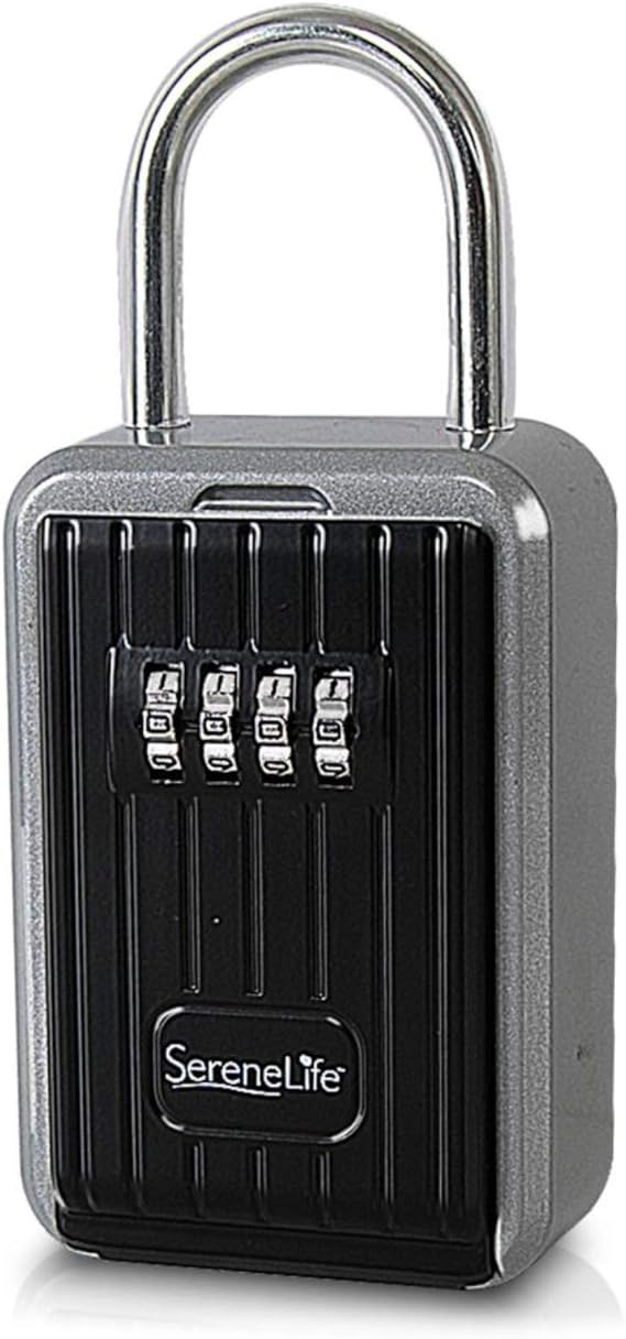 Padlock Key Safe Security Box Realtor Hanging Steel Metal Coded Key