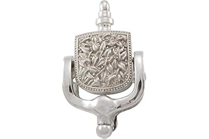 Vicenza Designs DK9004 San Michele Door Knocker, Polished Nickel