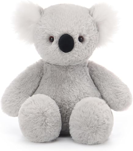 Peluche Koala Maman Et Bébé 28cm - Douce Et Mignonne - Jouet Sommeil Enfant - Cadeau Anniversaire Noël - LONTG