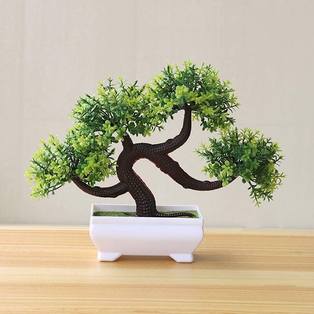 Artificial Plant Bonsai, Artificial Plants Simulated Bonsai Potted