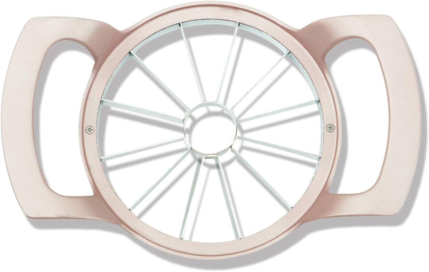 Rose Gold 12 Blades Apple Slicer-Stainless Steel Corer Cutter Wedger Divider Pitter Fruit Tools
