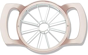 Rose Gold 12 Blades Apple Slicer-Stainless Steel Corer Cutter Wedger Divider Pitter Fruit Tools