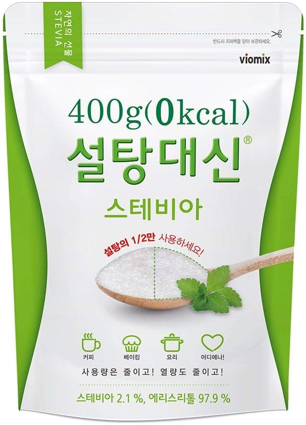 Viomix 0kcal Stevia Erythritol Sugar Substitute 400g 스테비아