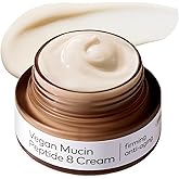 The Face Shop 8 Peptide Moisturizer, Vegan Mucin for Nourishing & Firming, Moisturizing Cream for All Skin Types, Korean Skin Care, 50 ml / 1.69fl. oz