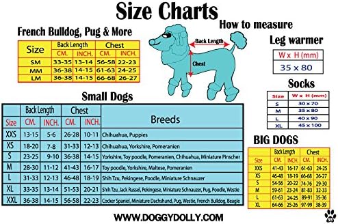 DoggyDolly T228 Dog Poloshirt Give me 5, blue, XXS - chest 26-28 cm - back length 13-15 cm - Image 3