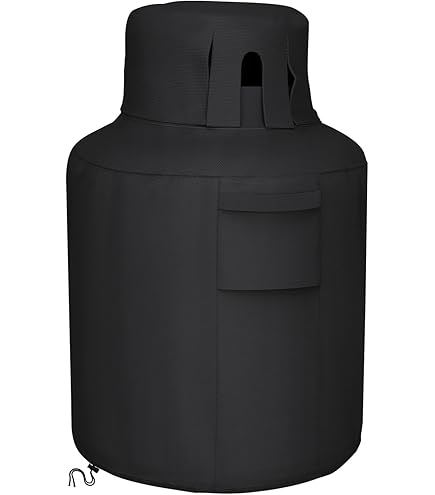Darisoco American Flag Eagle Gas Cylinder Cover Travel Trailer Propane Tank Cover Protects Propane Tanks During Travel,Camping All Weather Protection