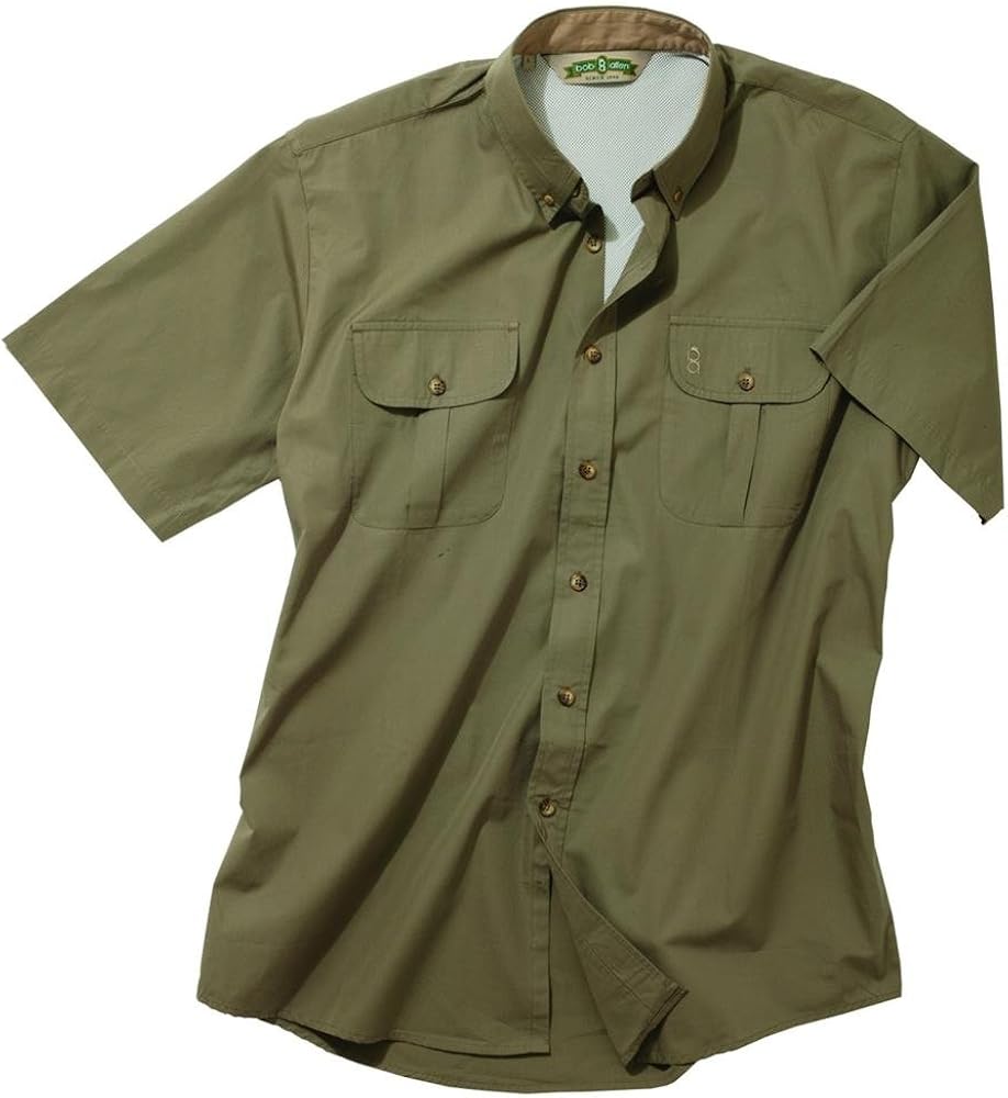 Bob Allen 140K BA Shooting Shirt Sage L 14081 at Amazon Men’s Clothing